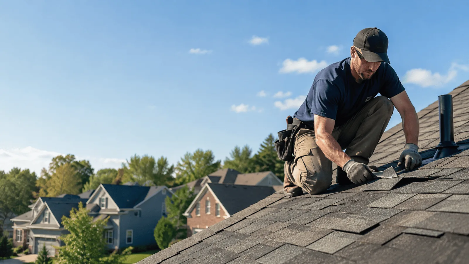 Roof Leak Repair in Saint Louisville, OH near me
